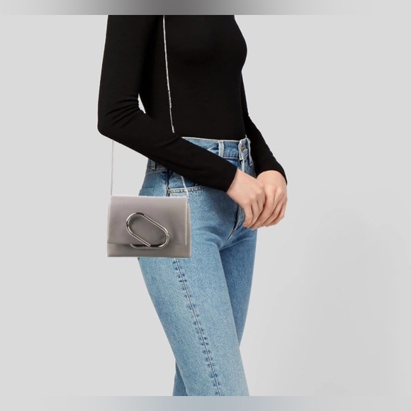 3.1 PHILLIP LIM Chain-linked Leather Crossbody Bag - Picture 1 of 4